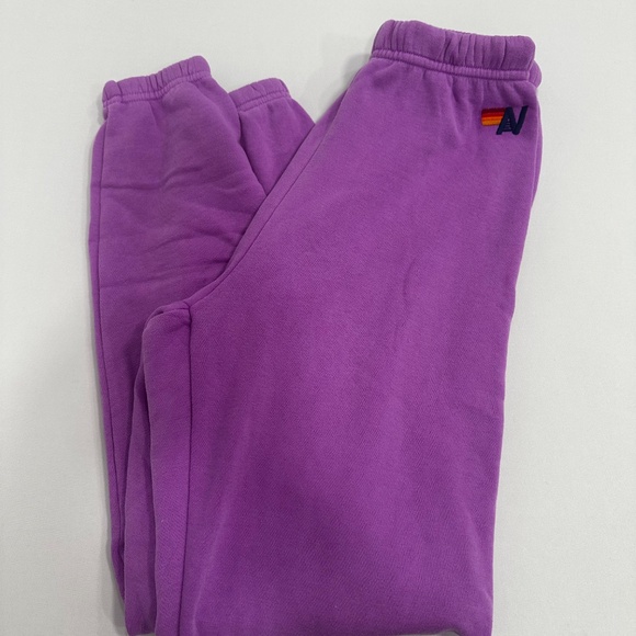 NWT Aviator Nation Logo Sweatpants - Picture 3 of 6